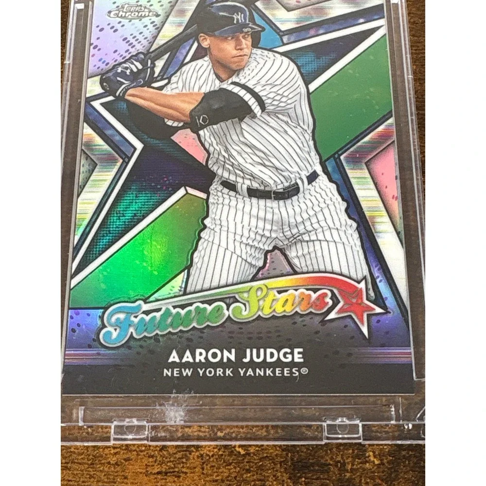 2018 Topps Chrome Future Stars Aaron Judge FS-1 New York Yankees Baseball Card